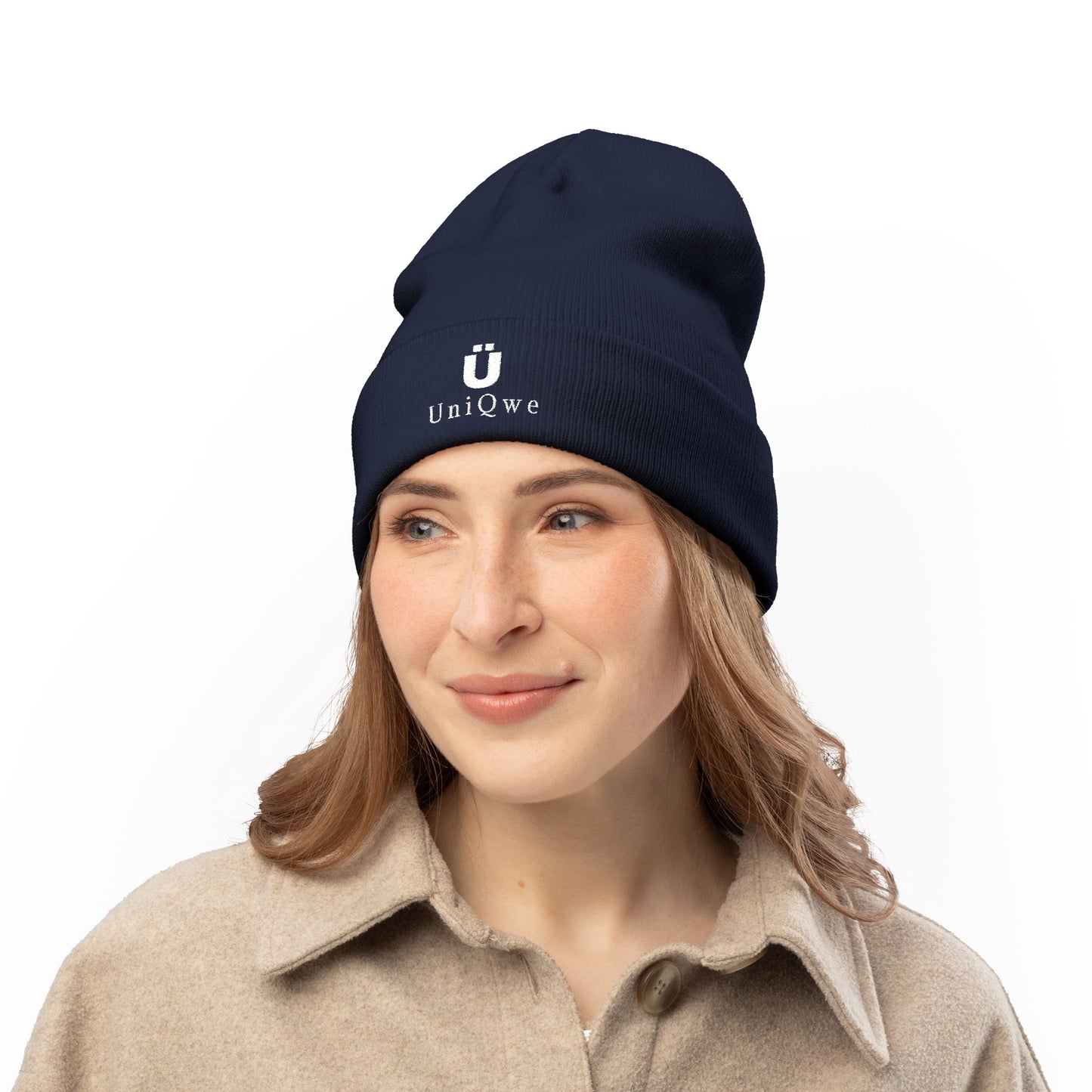 Beanie Hat (Embroidered) - Stylish and Warm Gift for Him or Her