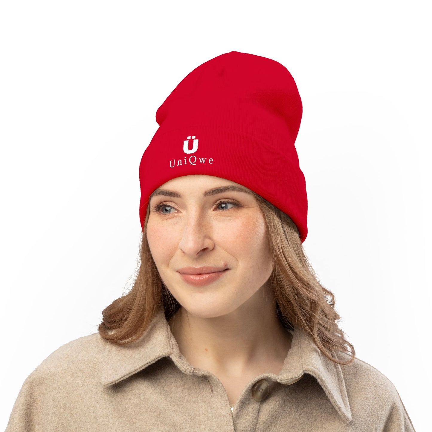 Beanie Hat (Embroidered) - Stylish and Warm Gift for Him or Her