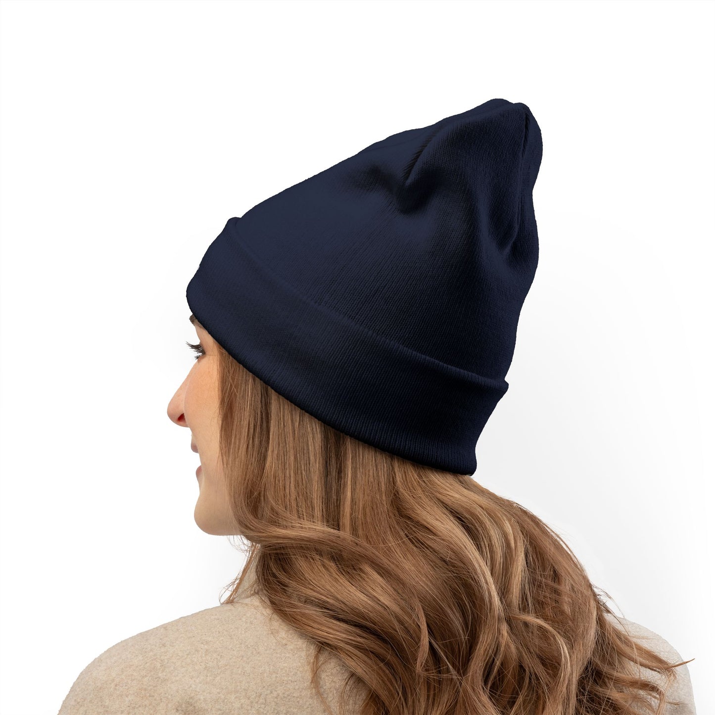 Beanie Hat (Embroidered) - Stylish and Warm Gift for Him or Her