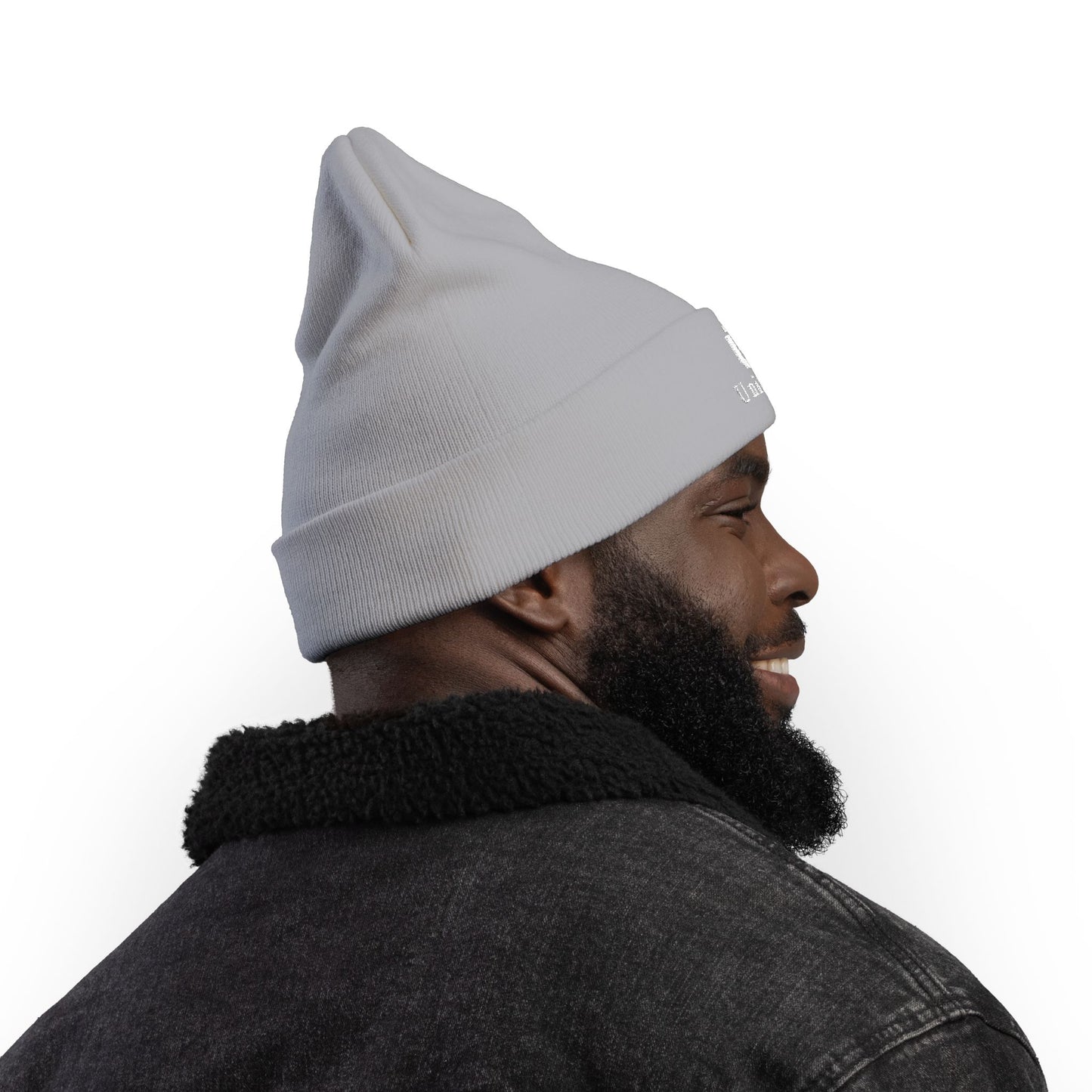 Beanie Hat (Embroidered) - Stylish and Warm Gift for Him or Her