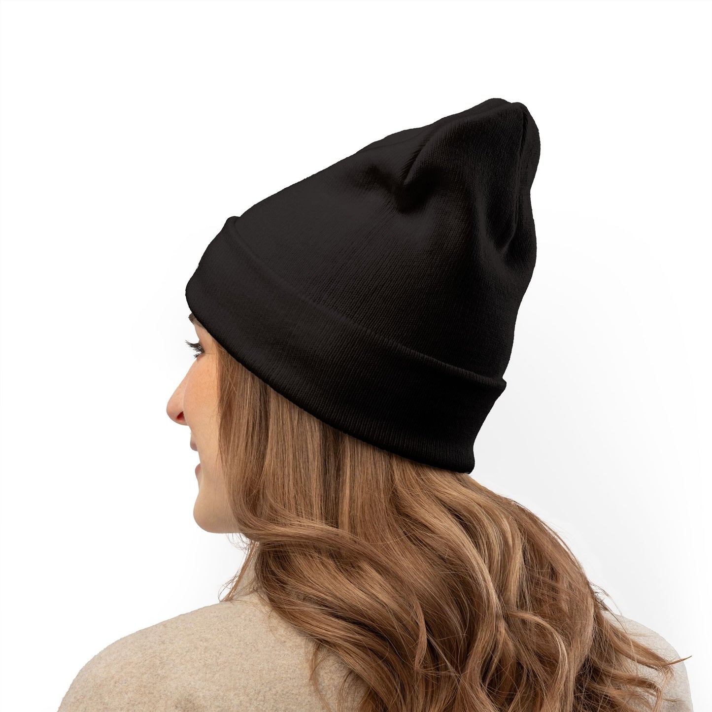 Beanie Hat (Embroidered) - Stylish and Warm Gift for Him or Her