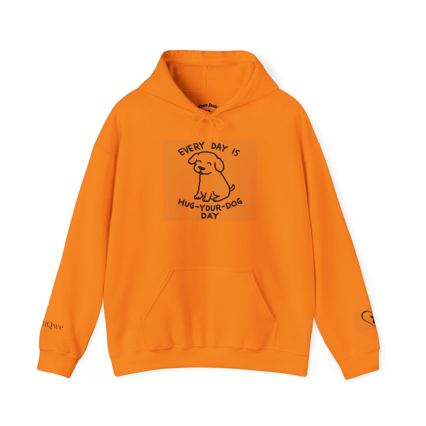Dog Lover Hoodie - Every Day is Hug Your Dog Day Sweatshirt, Pet Owner Gift, Animal Lover Apparel, Cozy Casual Wear, Dog Mom And Dad Merchandise