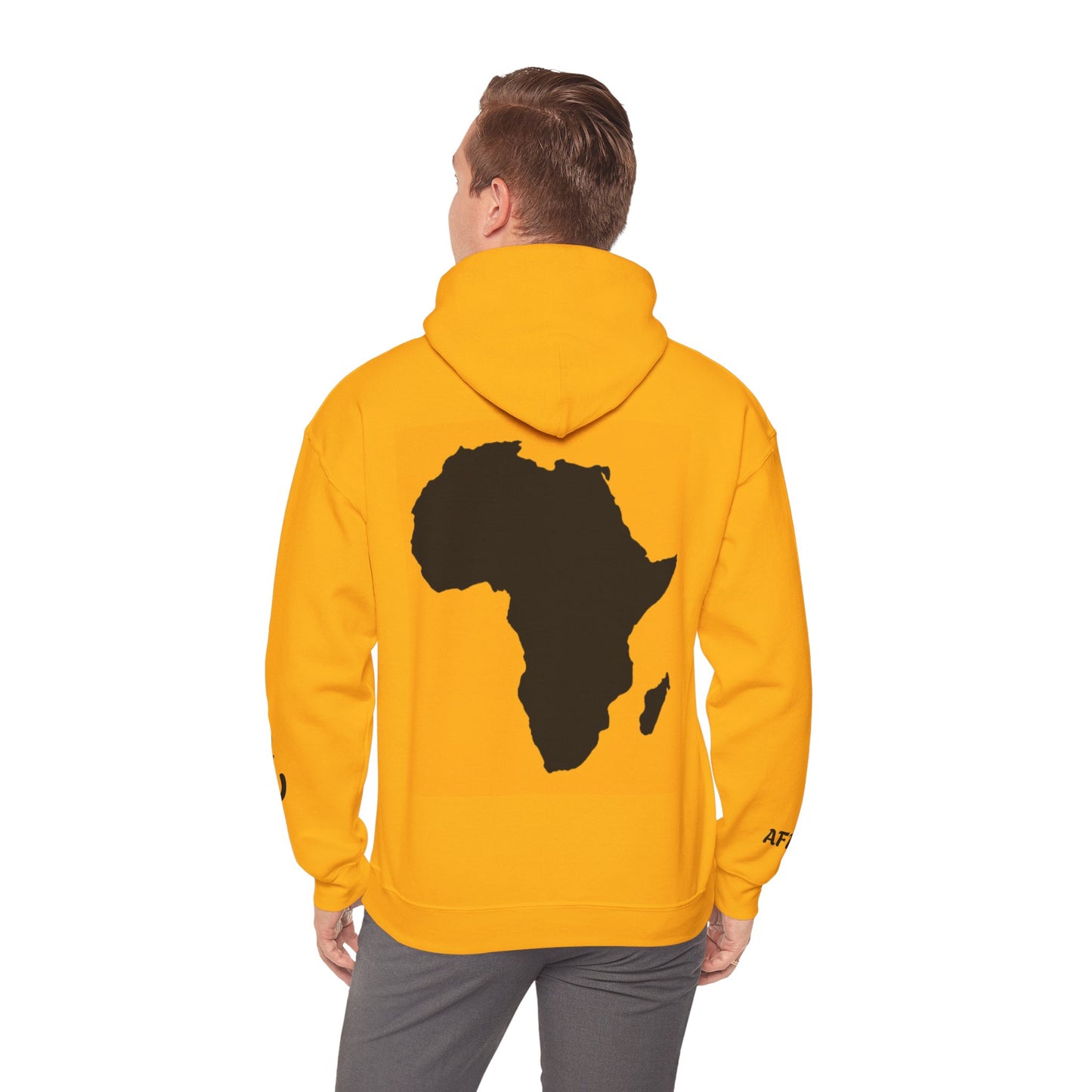 African Elephant Sunset Unisex Hoodie, Comfortable Sweatshirt, Unique Gift for Nature Lovers, Cozy Layering Piece, Travel Apparel