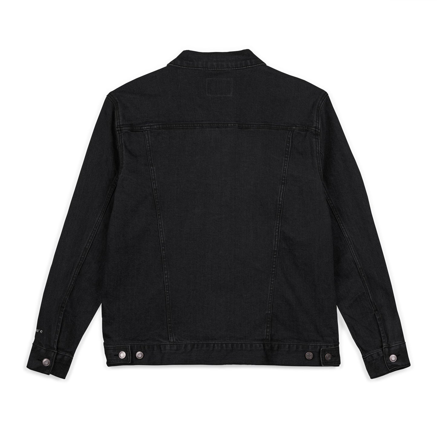 Unisex Embroidered Denim Jacket, Casual Outerwear, Gift for Him or Her, Stylish Layering Piece, Personalized Fashion Statement