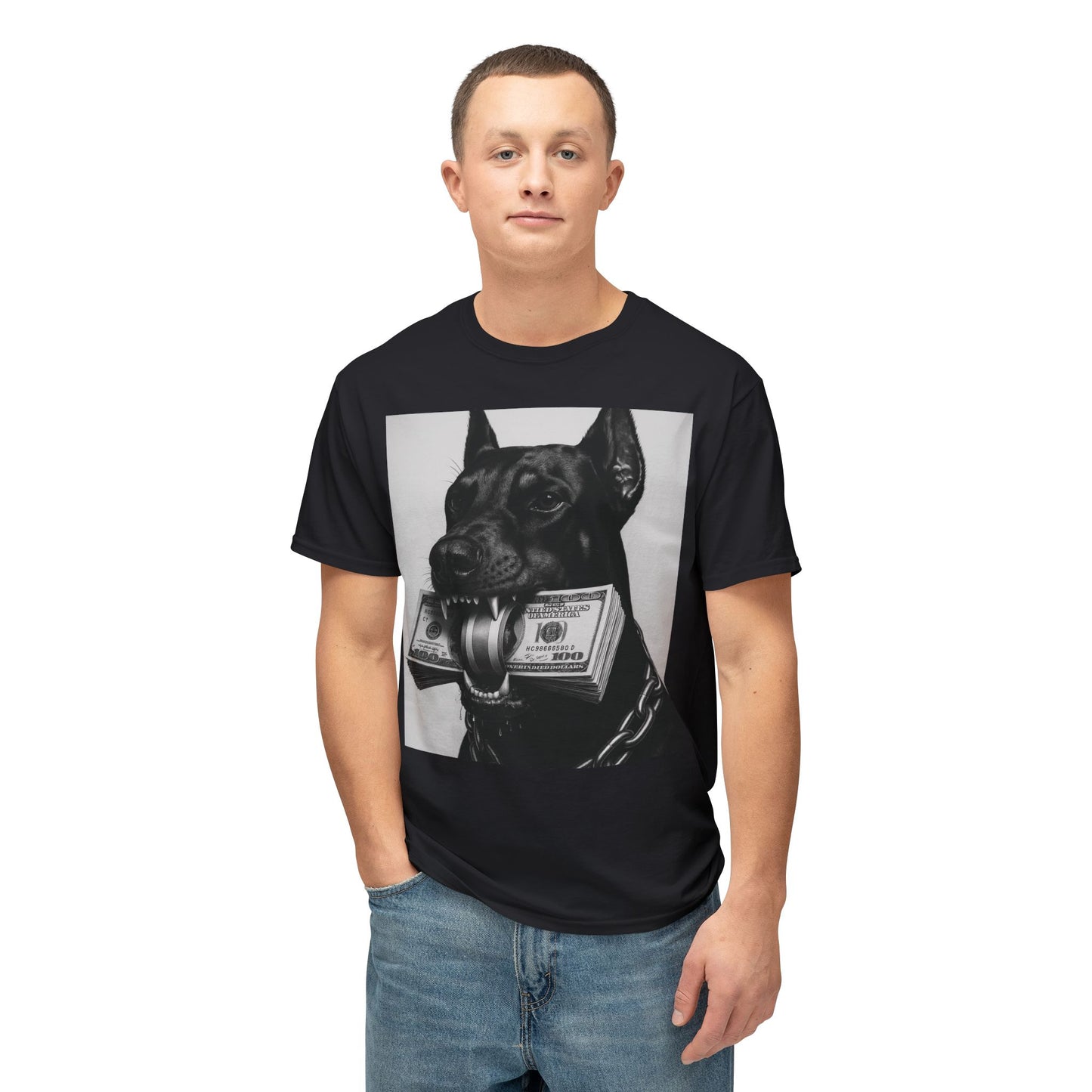 Stylish Dog Graphic T-Shirt | Unique Pet Lover Gift | Cool Casual Wear | Animal-Themed Tee | Fun Streetwear By U n i Q w e