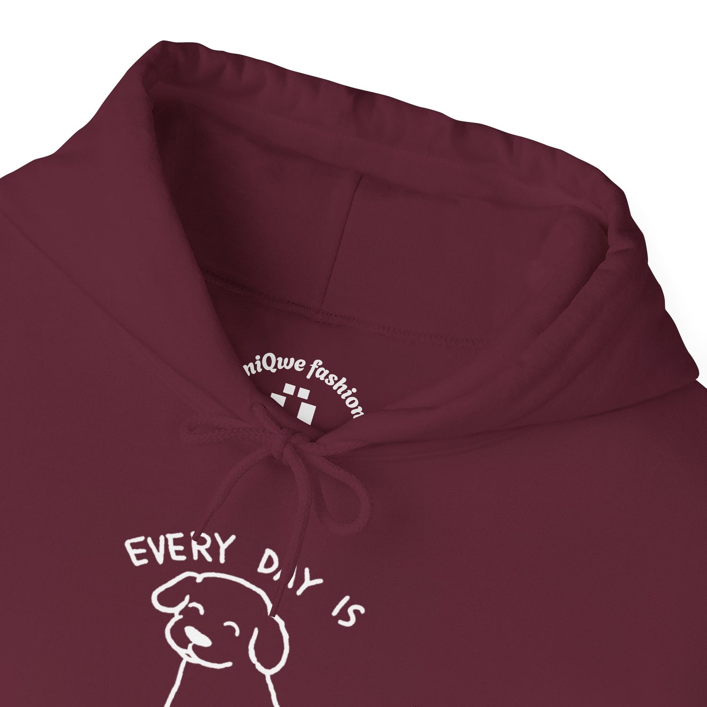 Dog Lover Hoodie - Every Day is Hug Your Dog Day Sweatshirt, Pet Owner Gift, Animal Lover Apparel, Cozy Casual Wear, Dog Mom And Dad Merchandise