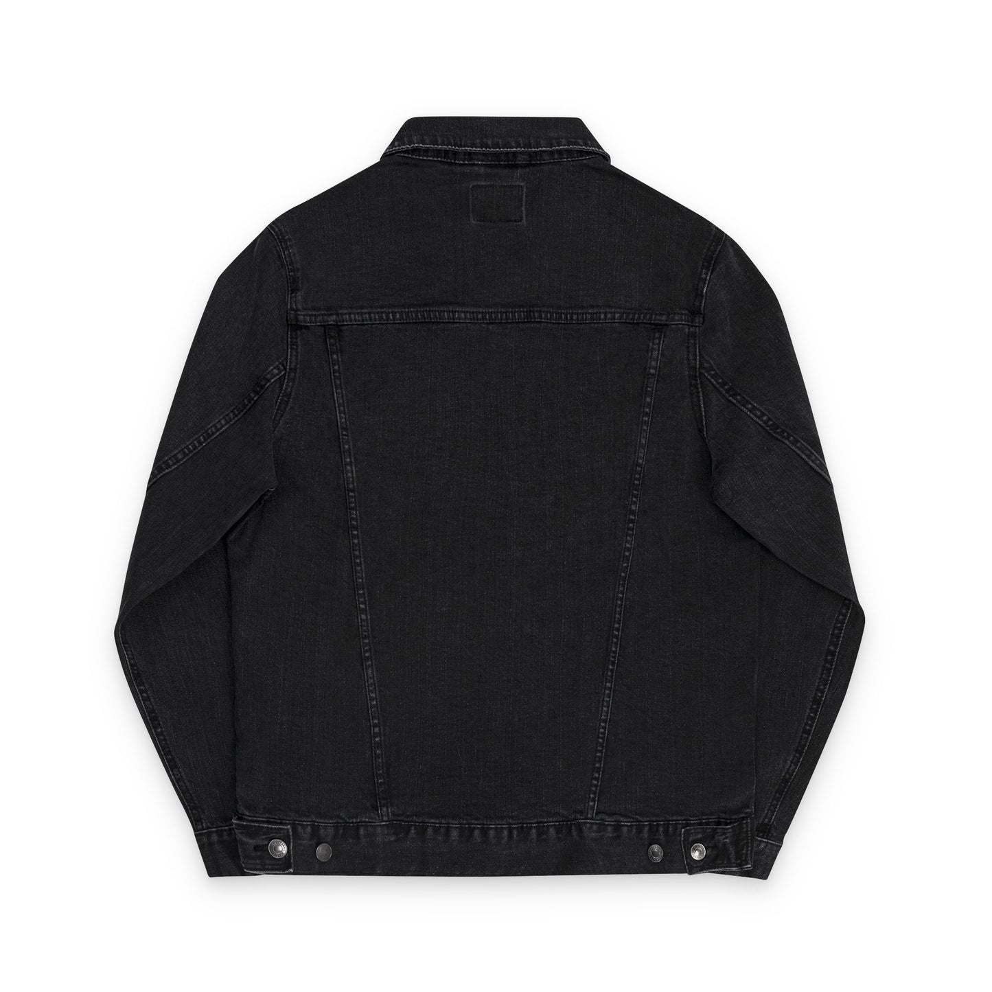 Unisex Embroidered Denim Jacket, Casual Outerwear, Gift for Him or Her, Stylish Layering Piece, Personalized Fashion Statement