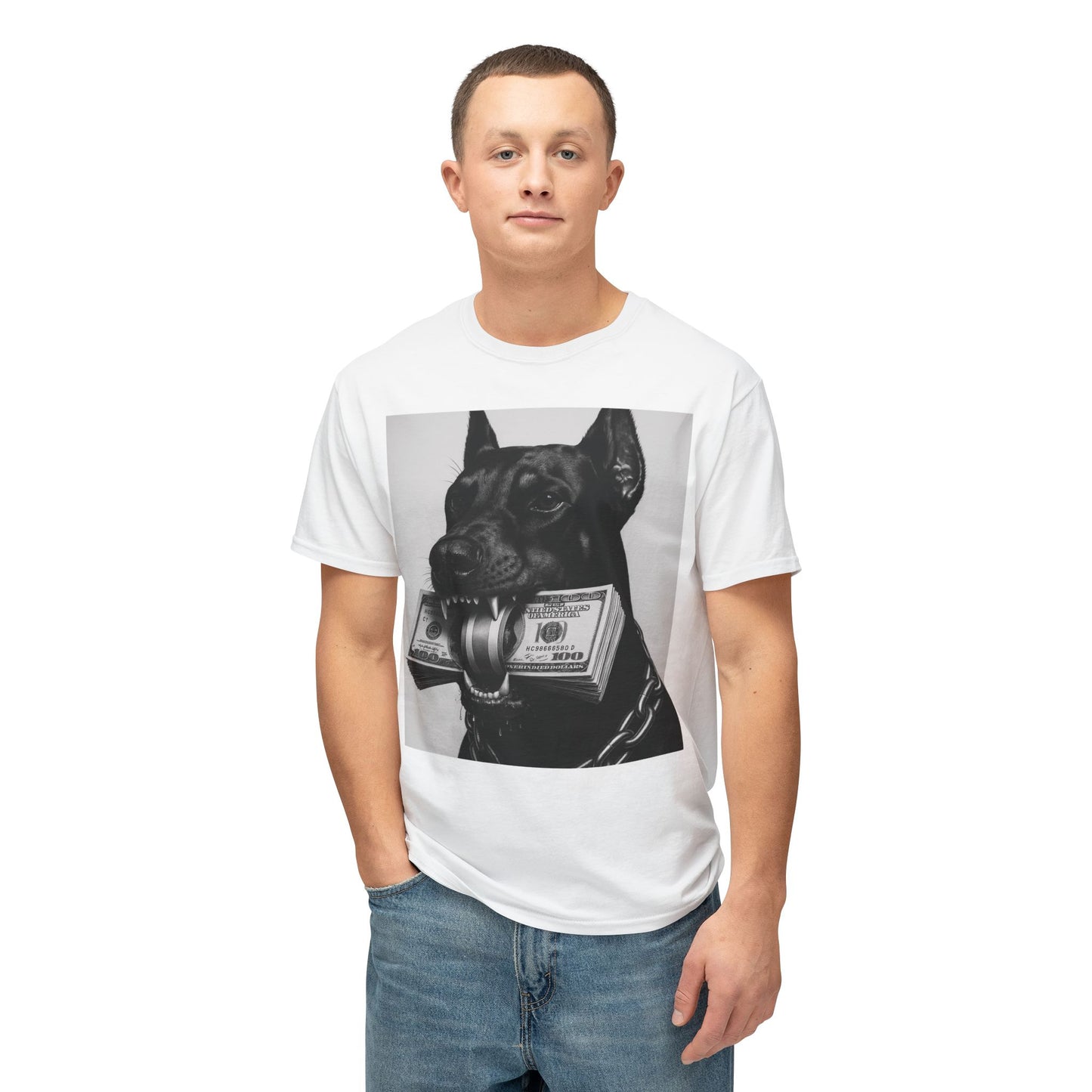 Stylish Dog Graphic T-Shirt | Unique Pet Lover Gift | Cool Casual Wear | Animal-Themed Tee | Fun Streetwear By U n i Q w e