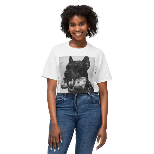 Stylish Dog Graphic T-Shirt | Unique Pet Lover Gift | Cool Casual Wear | Animal-Themed Tee | Fun Streetwear By U n i Q w e