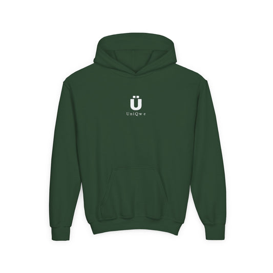 Unique Youth Hooded Sweatshirt | Comfy, Stylish, Casual Wear for Kids, Perfect for School, Birthdays, Holidays, Gifts