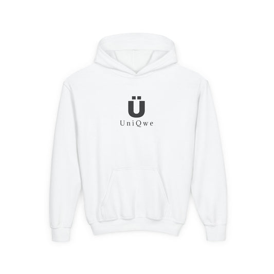 Youth Heavy Blend Hoodie with Unique Design | Perfect for Casual Outfits, Gift for Teens, School Wear, Cozy Layering, Holiday Celebrations