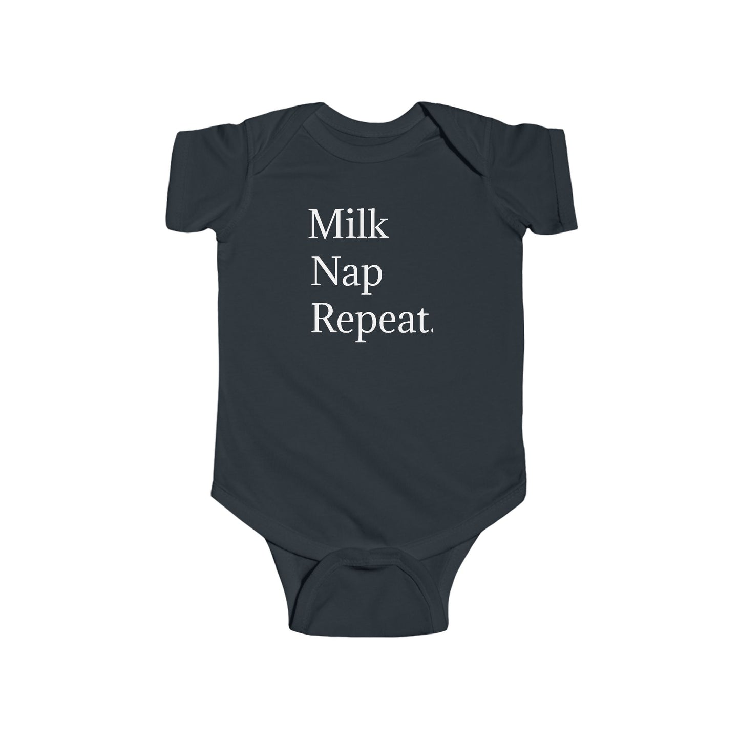 Milk Nap Repeat Infant Bodysuit, Cute Baby Outfit, Newborn Gift, Baby Shower Essential, Infant Apparel